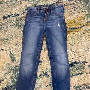 Madewell Perfect Vintage Jeans - 10” High Rise Skinny
